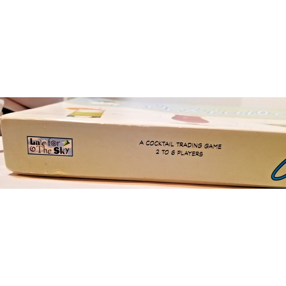 Cocktailopoly Cocktail Themed Monopoly Board Game Late For The Sky NEW Sealed - Picture 2 of 11